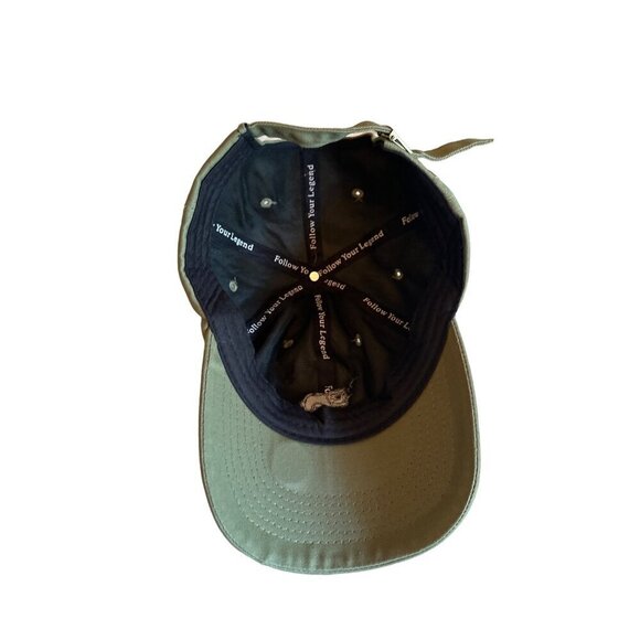 Olive Green Baseball Cap With Embroidered Sloth Design & Adjustable Strap - Picture 4 of 4